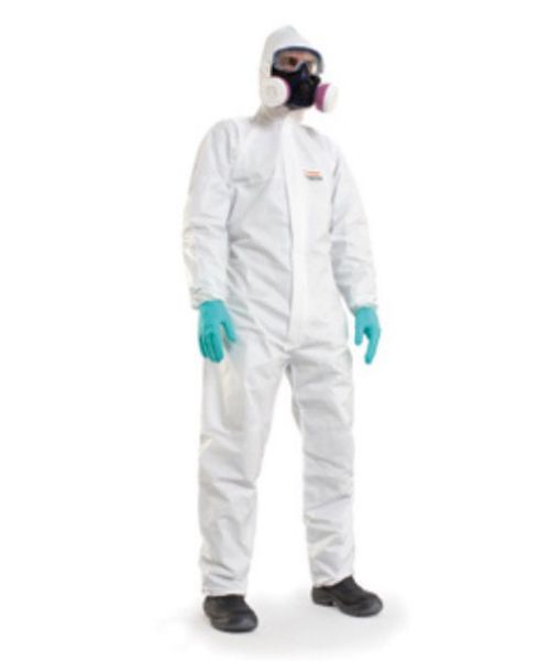 Picture of Honeywell Mutex 2 Single use coverall type 5b & 6b which protects against biological agents.Size S